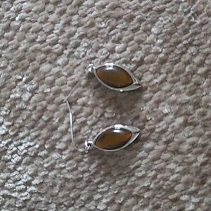 Tigers eye earrings